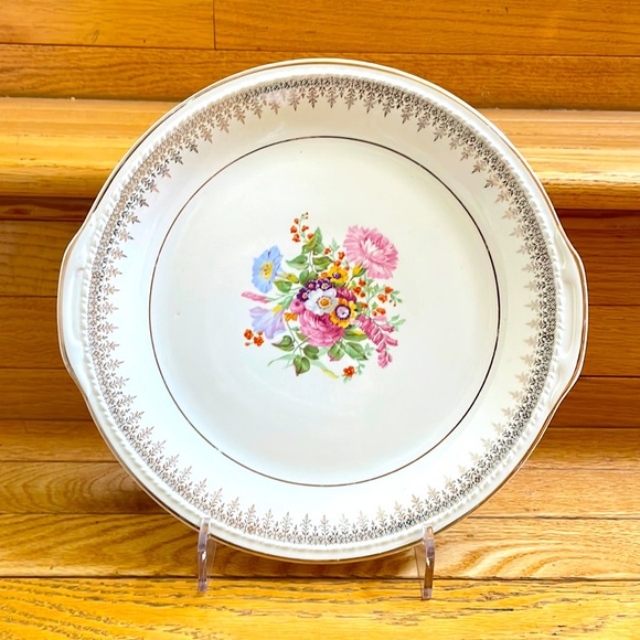 Antique 22 Carats Gold LaMode China Plate 11” - Picture 1 of 6